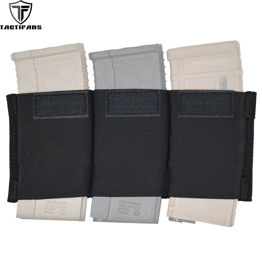 Magazine Holder Rack - Tactifans 5.56 Triple Magazine Insert Pouch