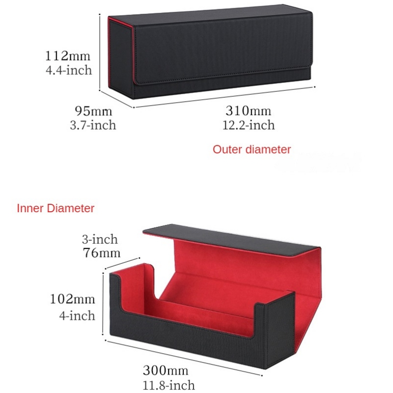 Card Deck Case for 400+ Tradin - Card Index Box review and price