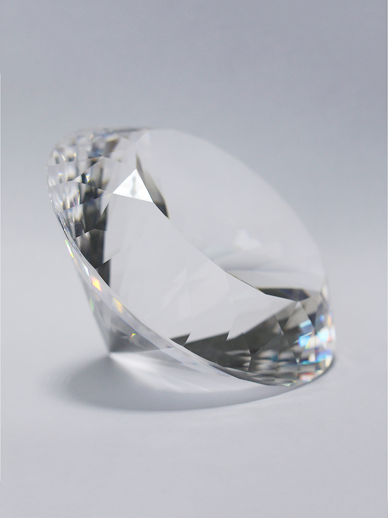 150mm Transparent Optical Crys - Paper Weight Crystal review and price
