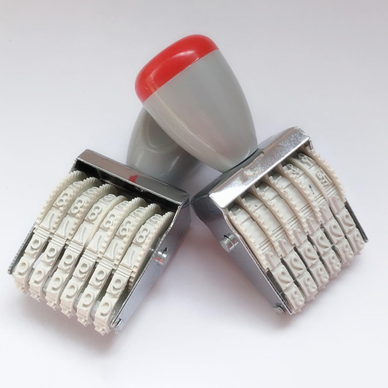 Rubber 6 digits Roller Stamp N - Rubber Date Stamp review and price