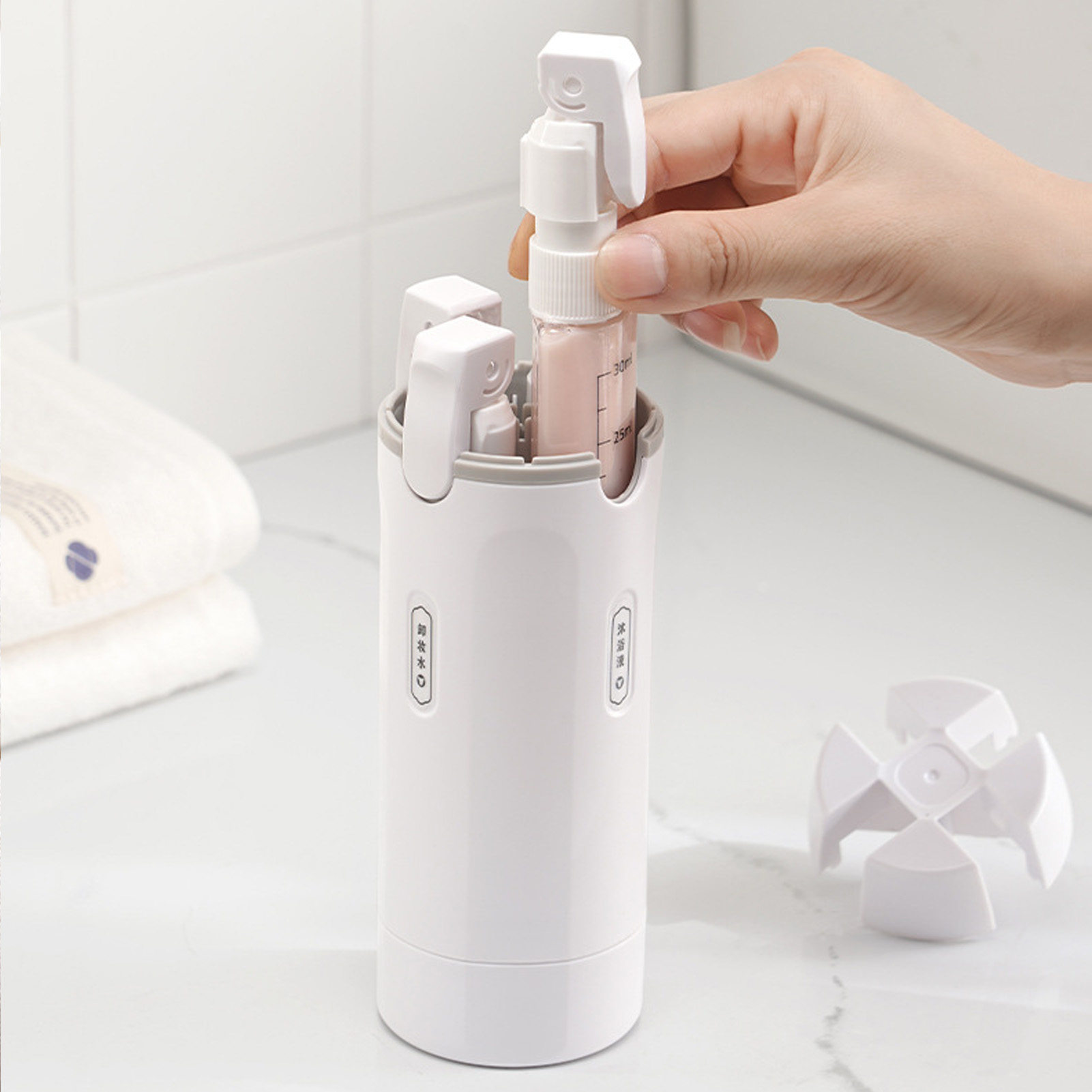 4-in-1 Travel Liquid Dispenser - Gel Refill Pack review and price