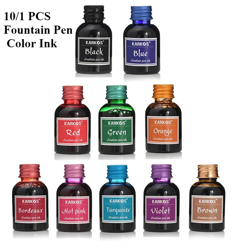 10/1 PCS 30ml Various Colors I - Fountain Pen Bottled Ink review and price