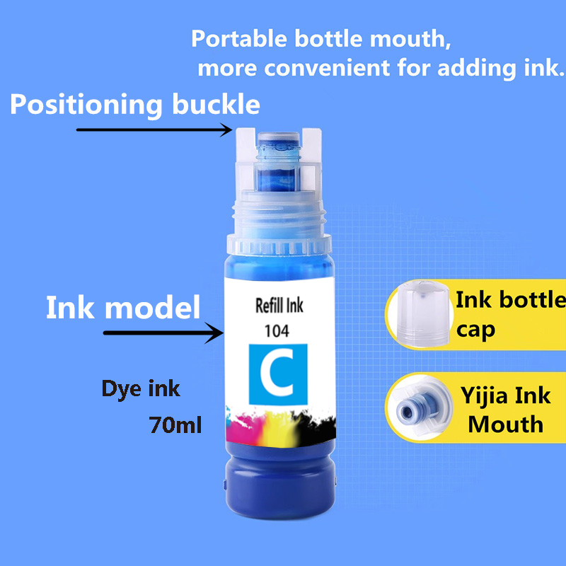 104 Ink Compatible with Epson  - Fountain Pen Bottled Ink review and price