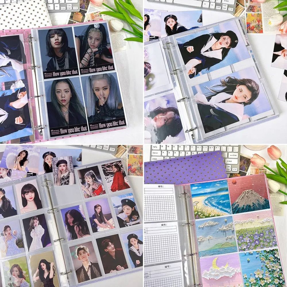 10Pcs A4 Kpop Binder Sheets Mu - Card Index Box review and price