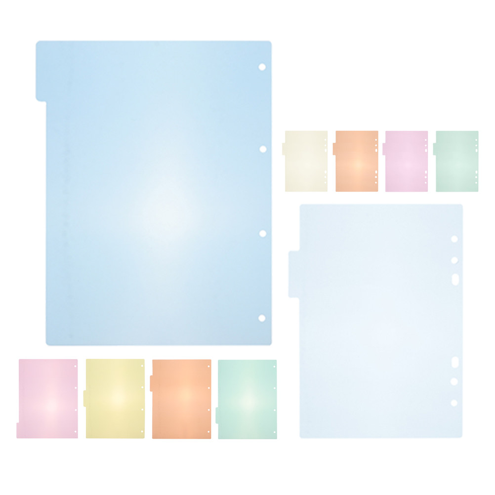 1Set Pastel Binder Dividers Pl - Tab Divider A4 review and price