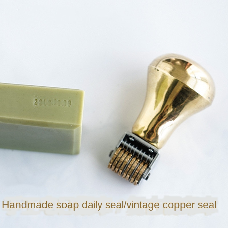 Retro Roller Date Stamp Copper - Rubber Date Stamp review and price