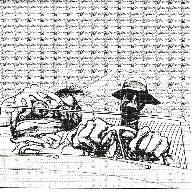 Hunter In Vegas Psychedelic LS - Ink Blotter Paper review and price