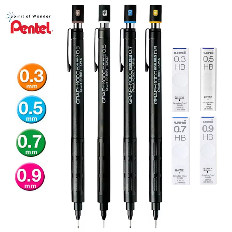 Pentel PG1000 Graph For PRO Bl - Mechanical Pencil 0.3 review and price