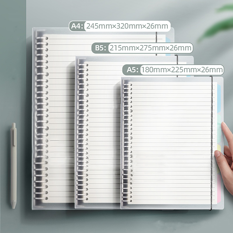 A5/B5/A4 Binder Notebooks Loos - Binder A4 Lever review and price
