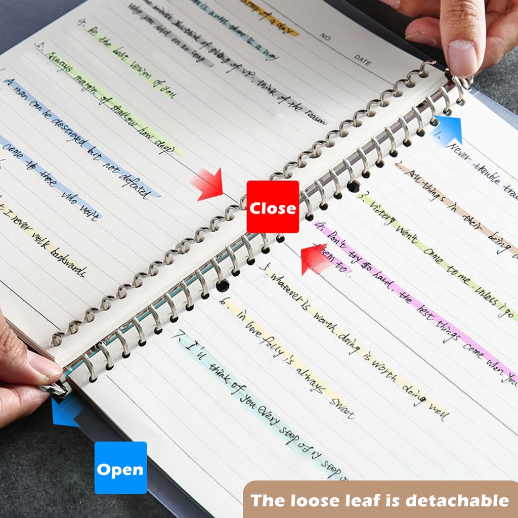 A5/B5/A4 Binder Notebooks Loos - Binder A4 Lever review and price