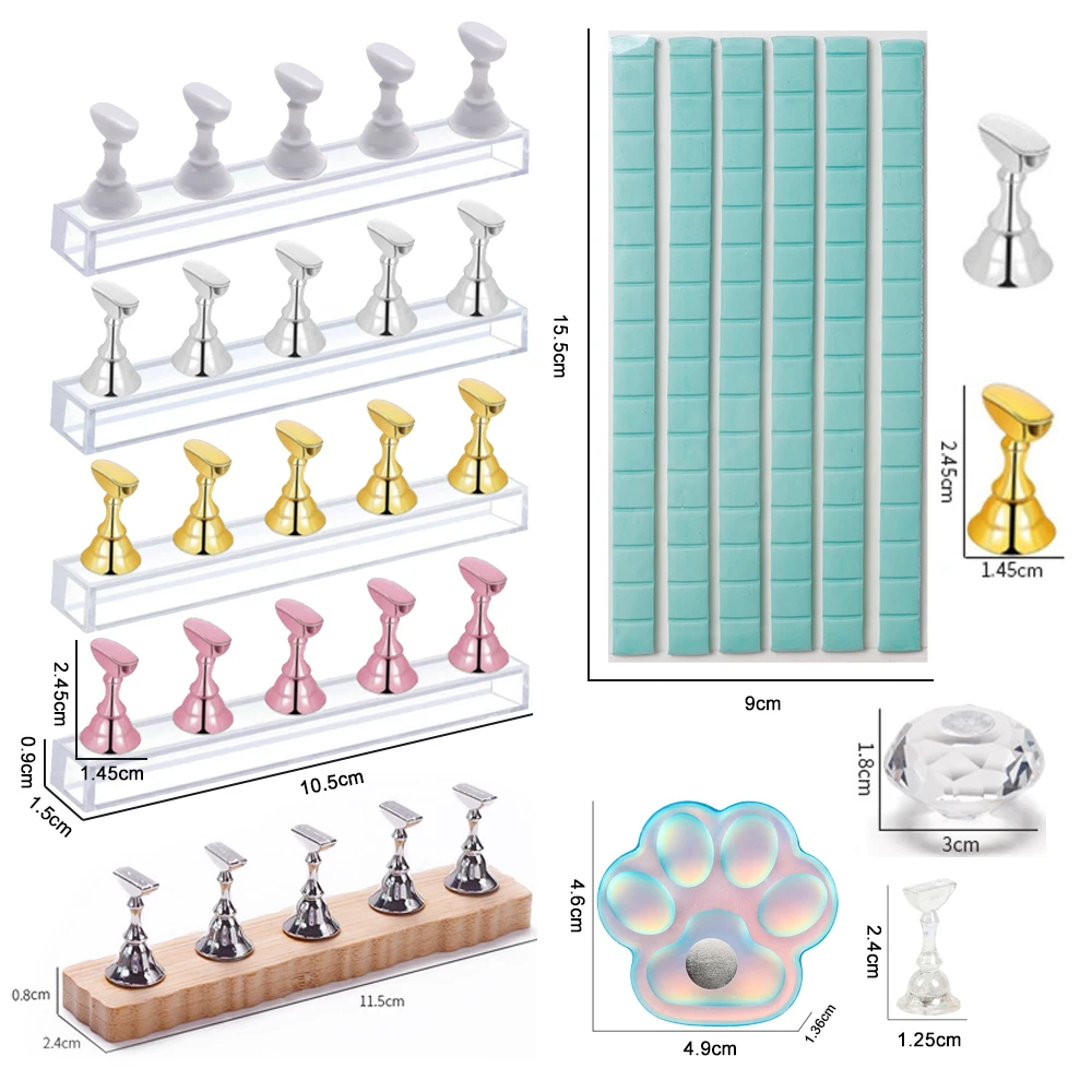 5PCS/Pack Chess Magnetic Nail  - Gel Refill Pack review and price