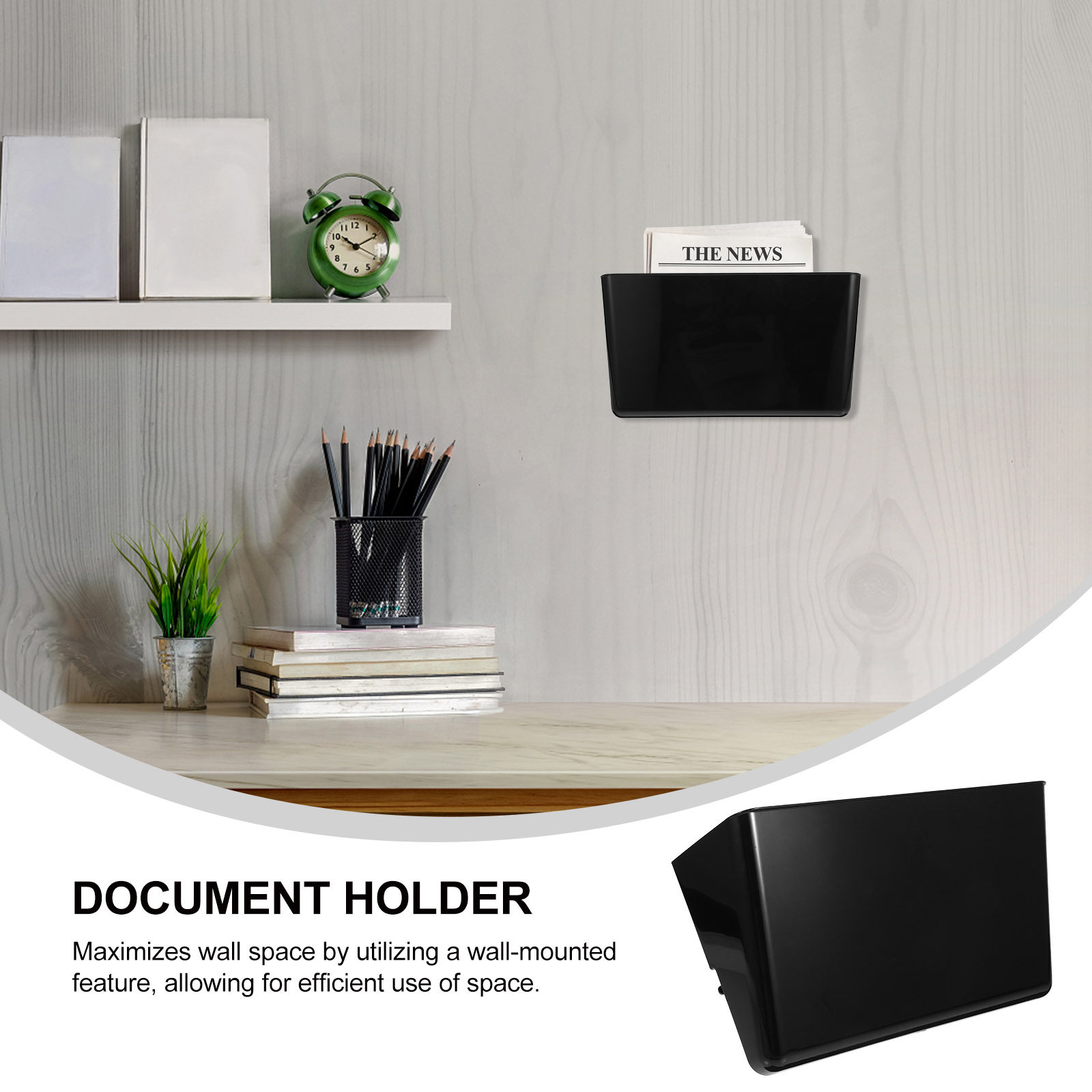 Wall Mount File Holder Single  - Magazine Holder Rack review and price