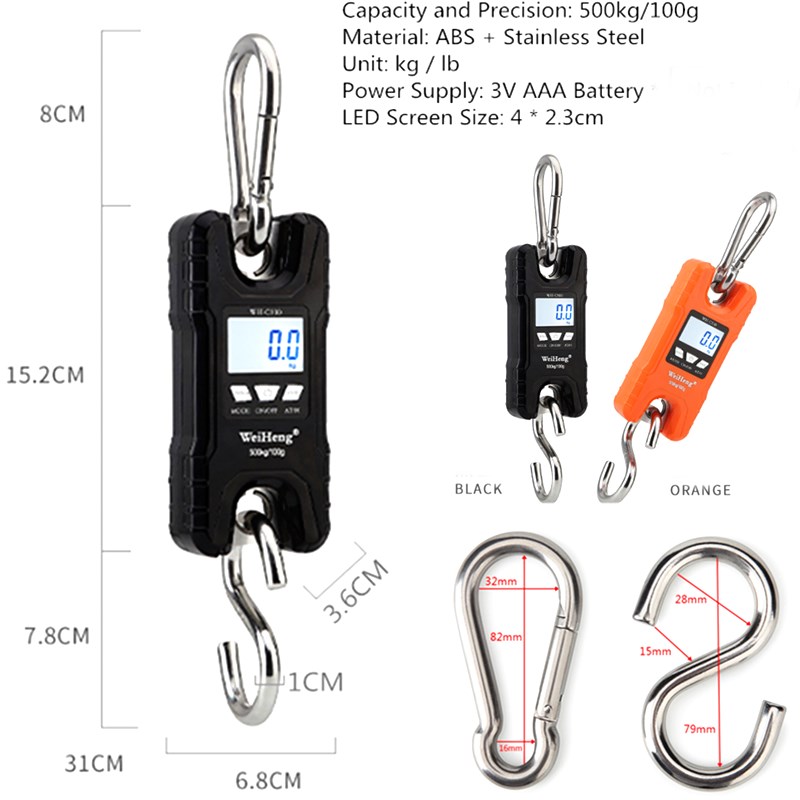 Digital Crane Scale 500kg 1000 - Tape Dispenser Weighted review and price