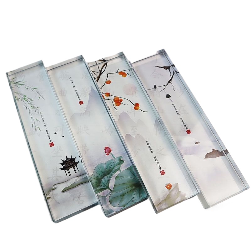 Glass Paperweight Traditional  - Book Weight Glass review and price