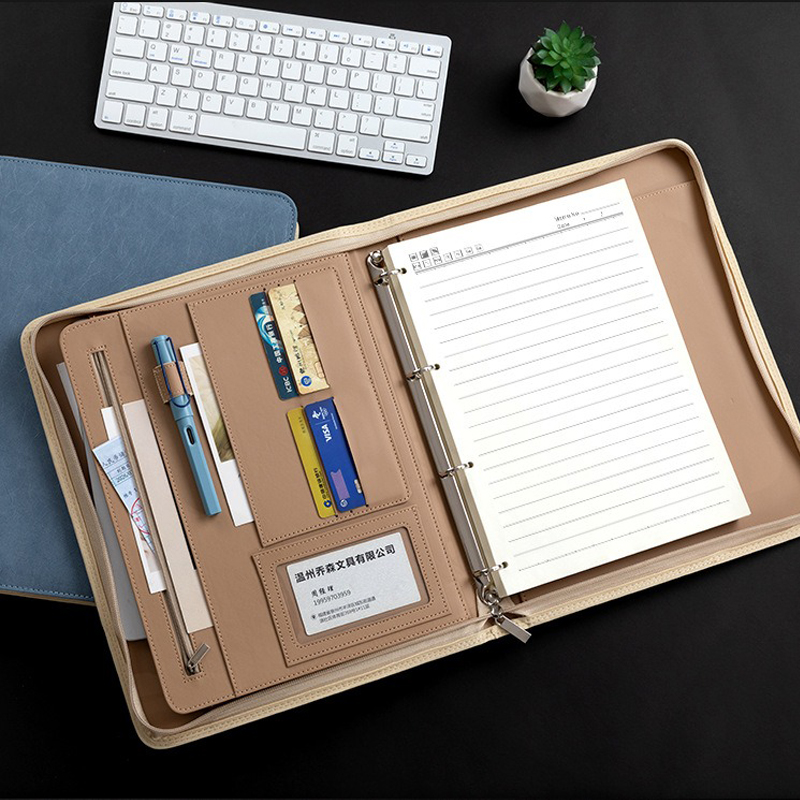 Multifunctional A4 PU Leather  - Binder A4 Lever review and price
