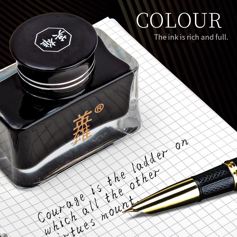 Hero 8806 Black Fountain Pen I - Fountain Pen Bottled Ink review and price
