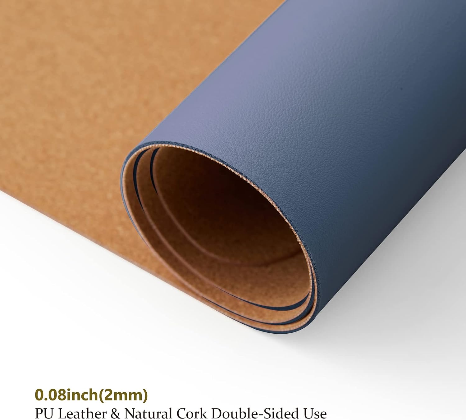 Cork Desk Mat Dual-Sided Desk  - Leather Desk Pad review and price