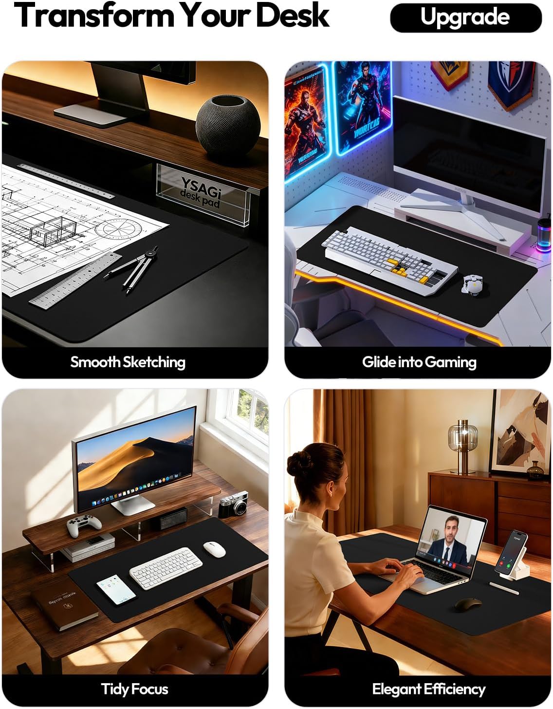Large Leather Desk Pad Protect - Leather Desk Pad review and price