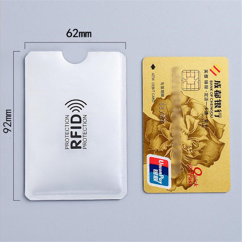 5-20PCS Anti Rfid Card Holder  - Card Index Box review and price