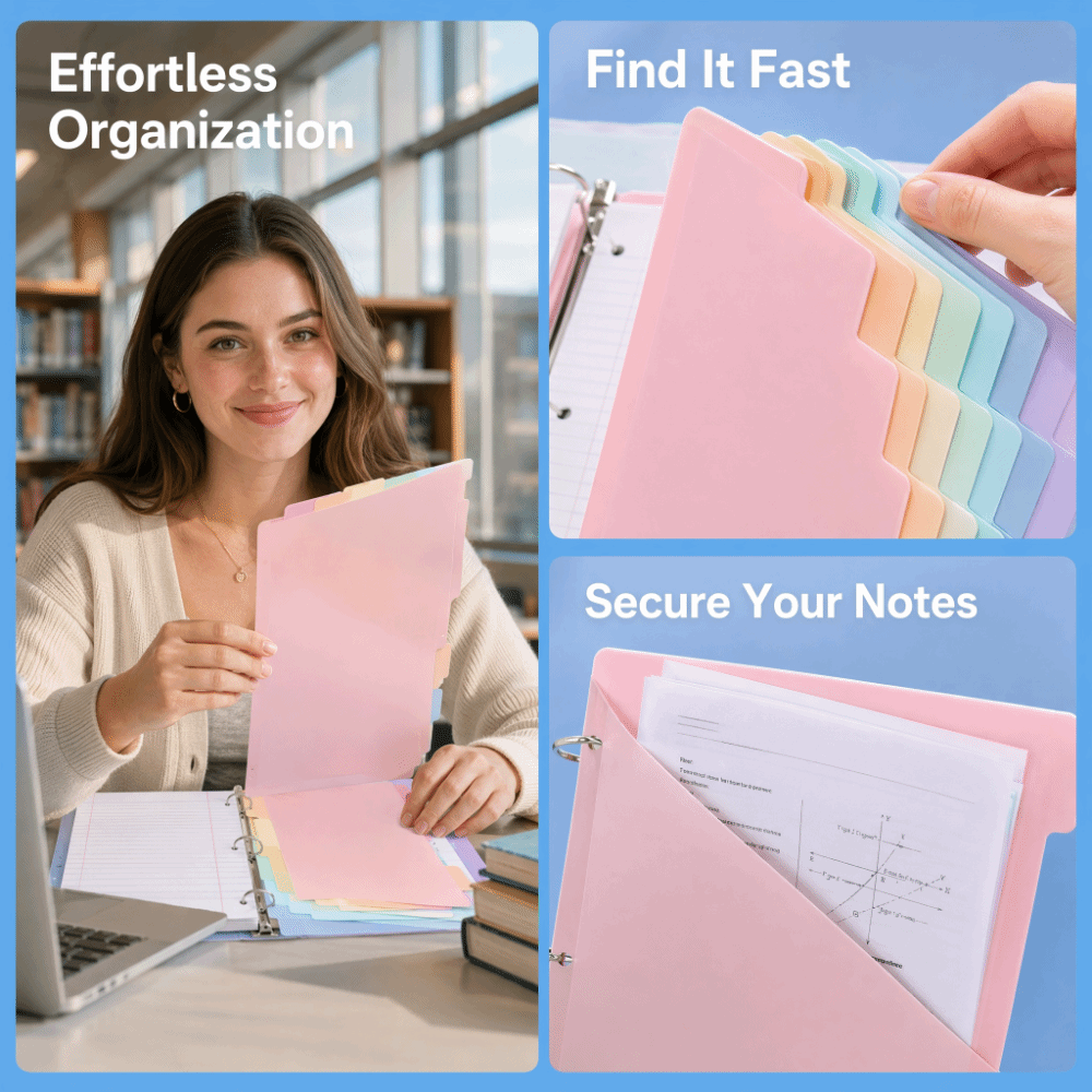 Durable Binder Dividers Plasti - Tab Divider A4 review and price