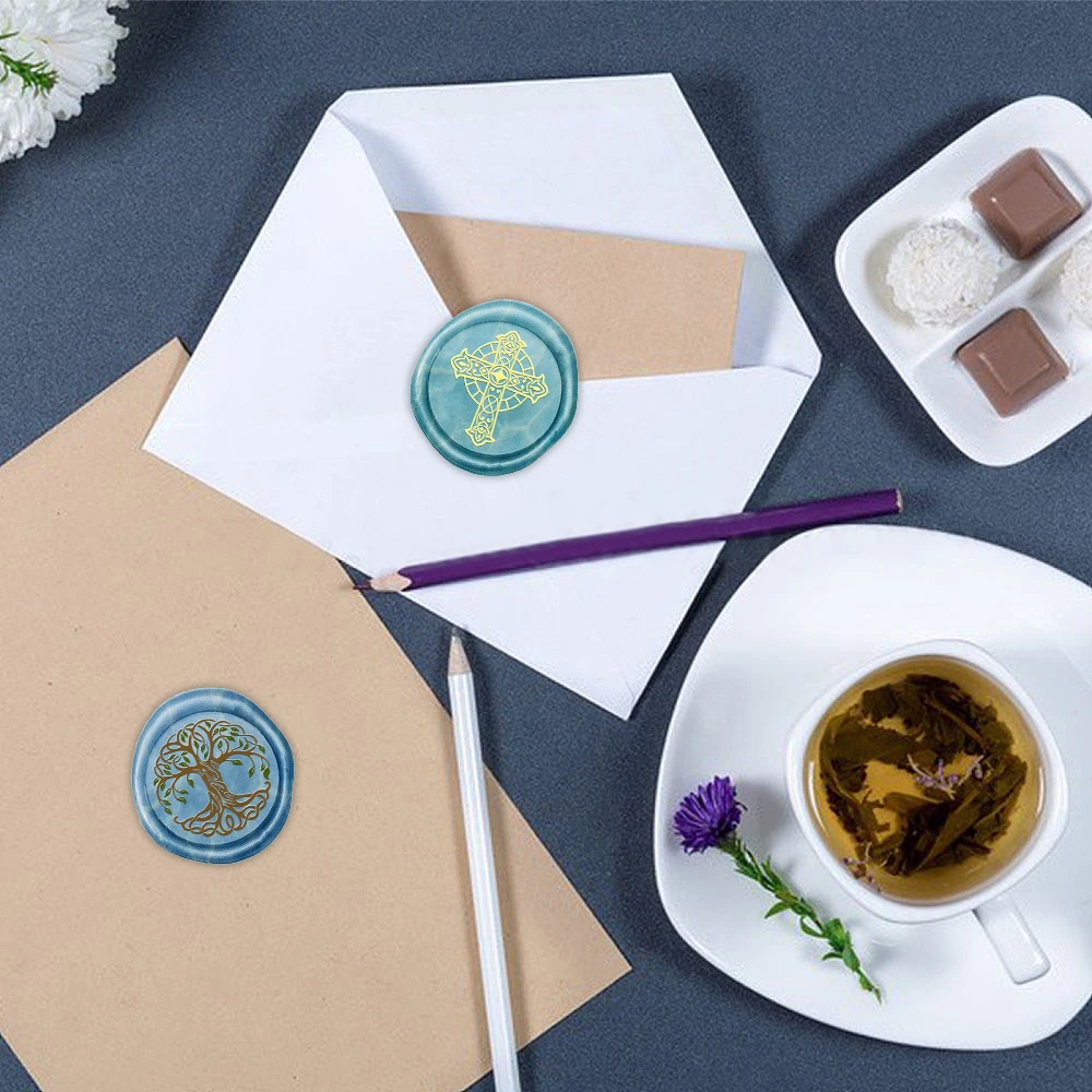 Creative Moon Rabbit Cross Dra - Wax Seal Stamp Set review and price