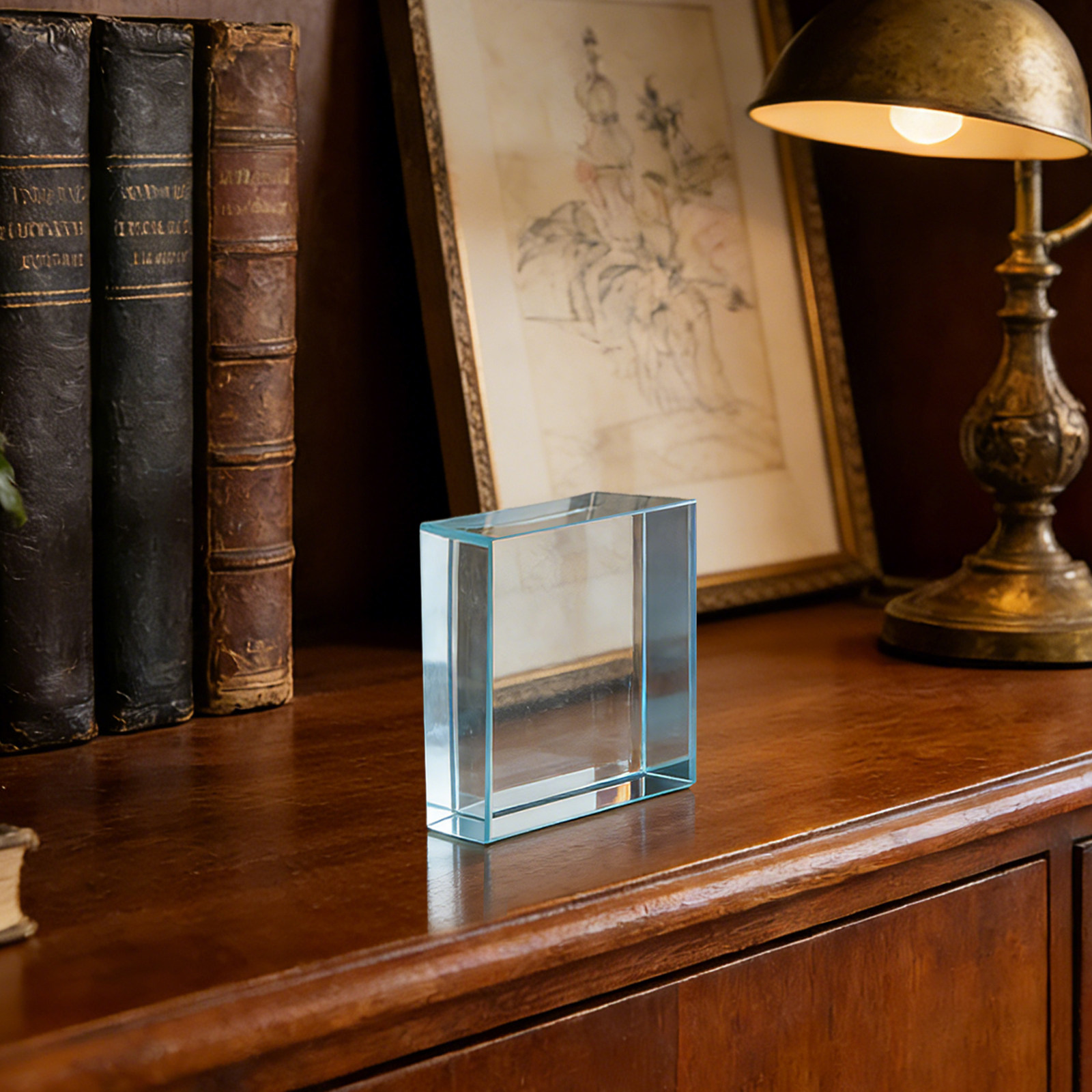 Clear Crystal Transparent Squa - Paper Weight Crystal review and price